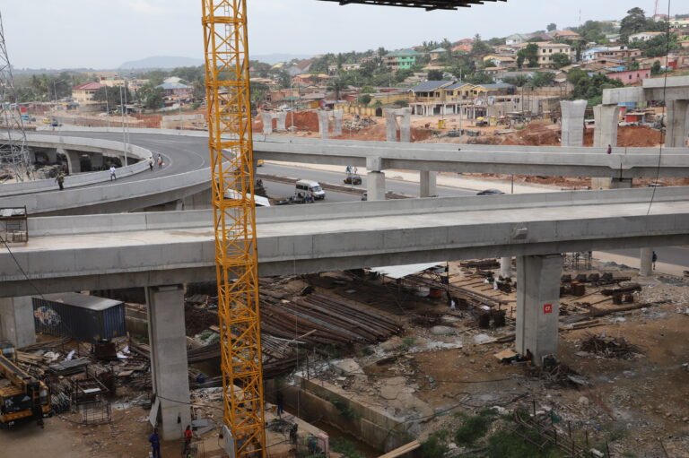 Nana Akufo-Addo commissions first phase of Pokuase interchange