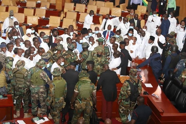 Persons behind military invasion of Parliament must be sanctioned – ACEPA