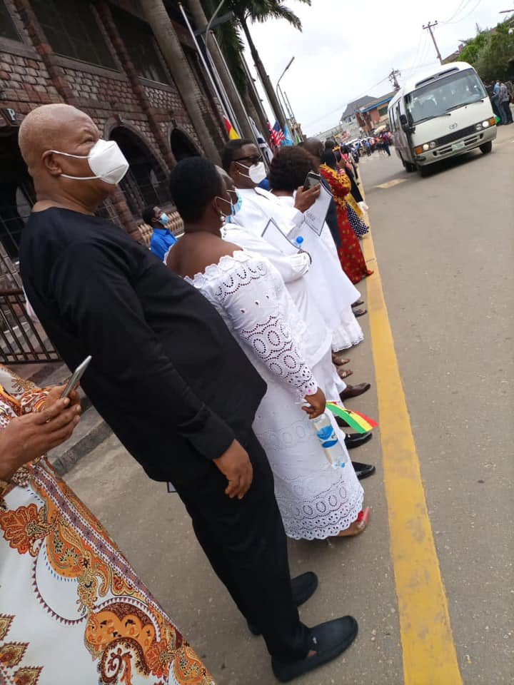 Jane Opoku-Agyemang leads NDC delegation to TB Joshua’s funeral